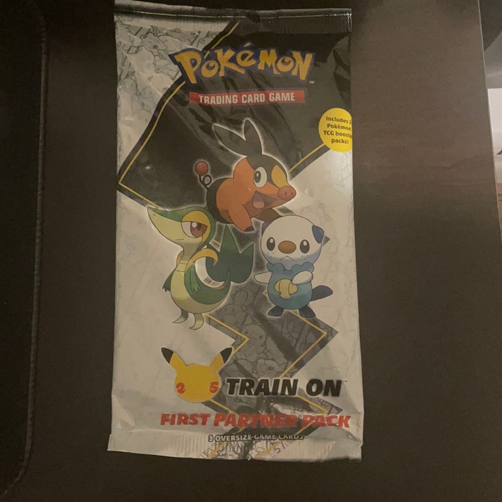 Pokémon TCG 25th anniversary first starter pack